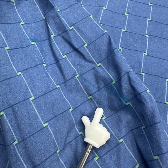 Robert Graham Shirt Mens 2XLT Geometric Pattern Designer Contrasting Trims - Picture 3 of 16